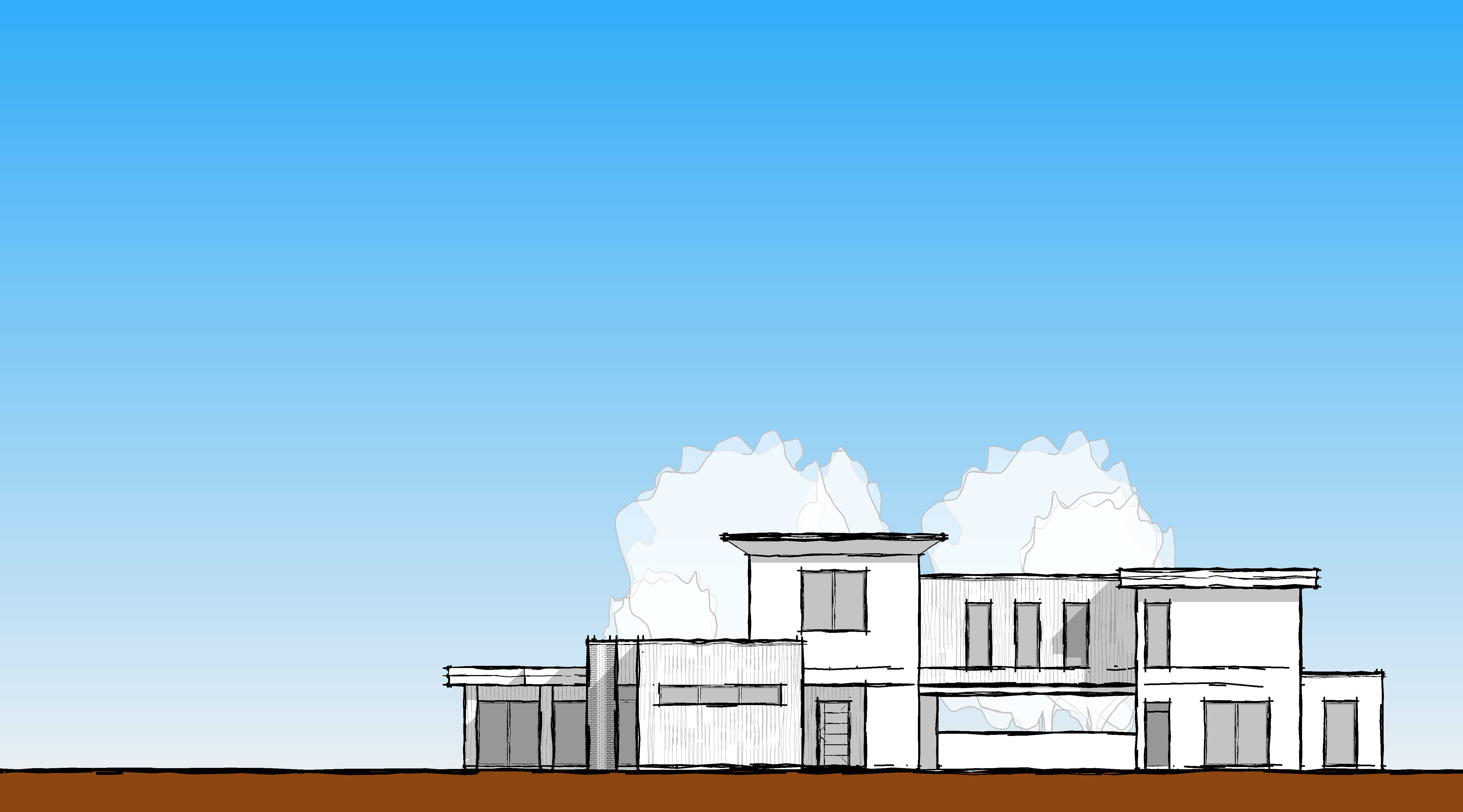 Orlando custom home design – modern family home rendering by Alto66.